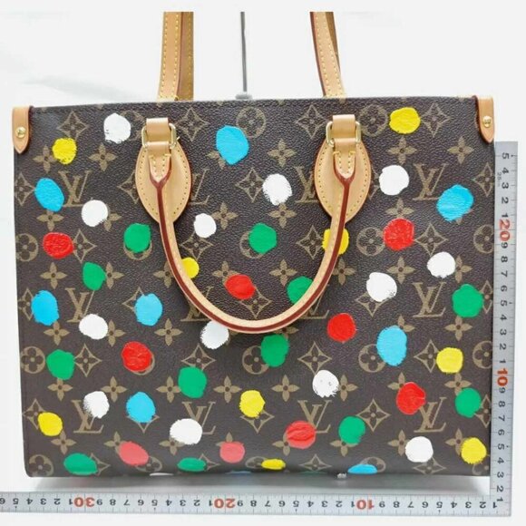 100% Authentic  Louis Vuitton OnTheGo MM Browns Monogram Tote Bag - Picture 2 of 16